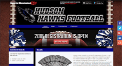 Desktop Screenshot of hudsonhawks.com